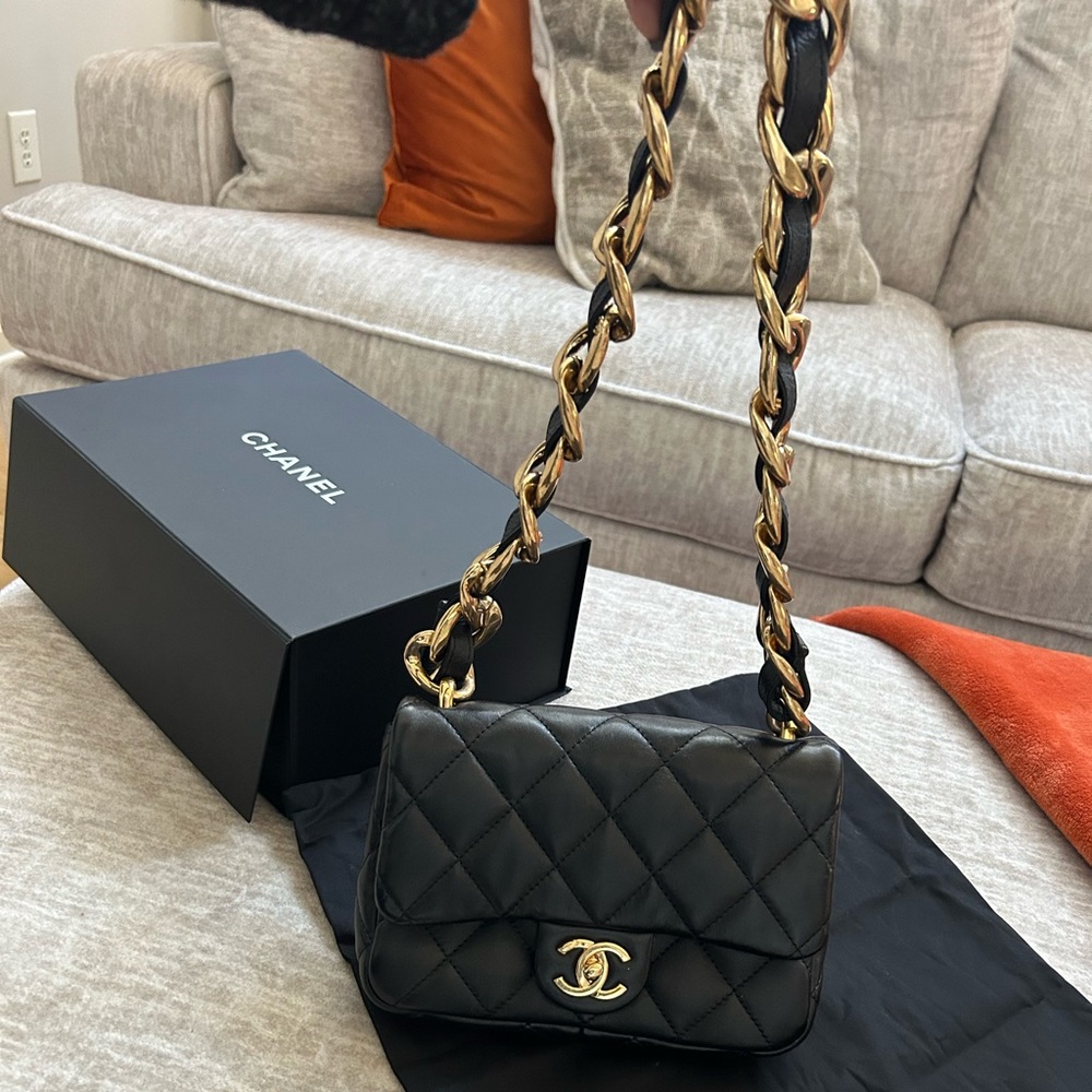 Black Chanel shoulder bag